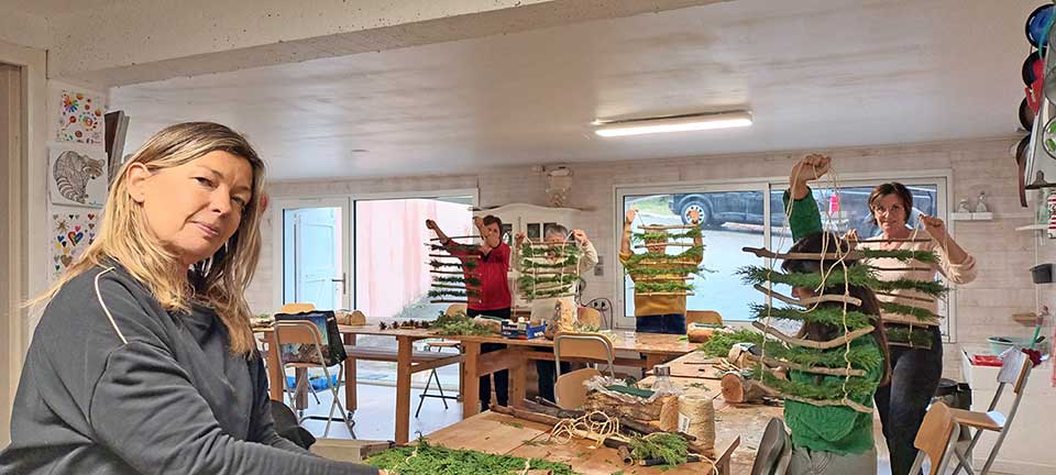 stage cours décoration florale Rumilly